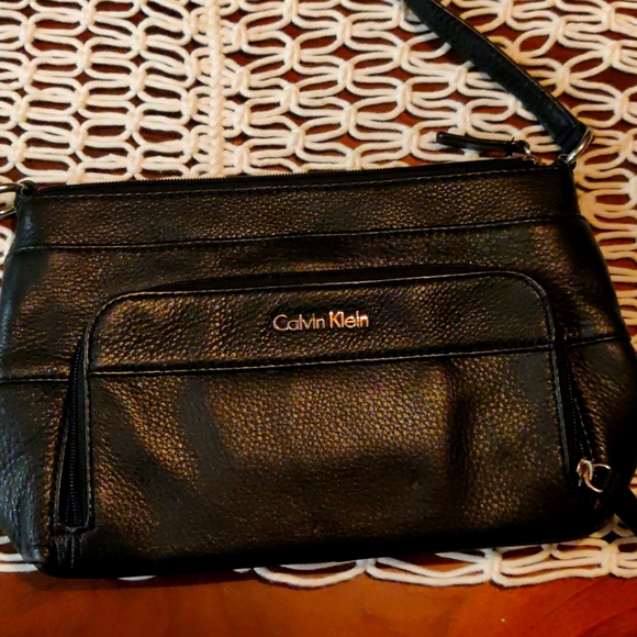 Calvin Klein Leather Crossbody